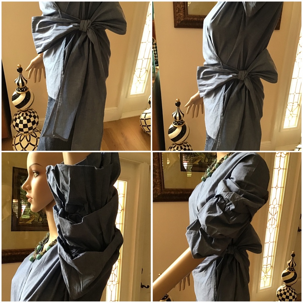 Design Lab wrap top - Picture 2 of 4